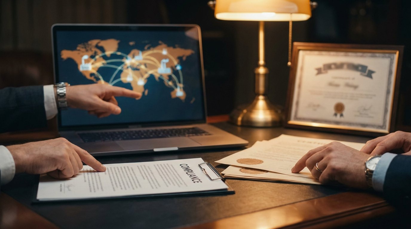 International chemical export outreach with compliance documents and global buyer mapping